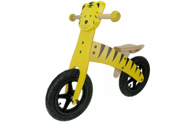 Loopfiets hout Tiger